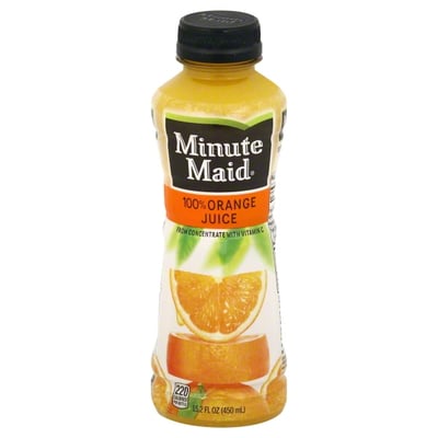 Calories in Minute Maid Orange Juice (Can)