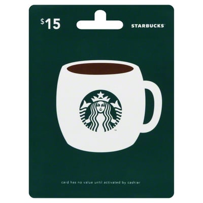 Starbucks gift card