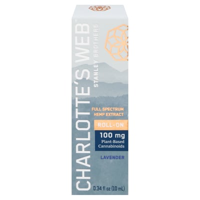 Charlotte's Web - Charlotte's Web, Hemp Extract, 100 mg, Roll-On, Lavender  (0.34 fl oz) | Shop | Weis Markets