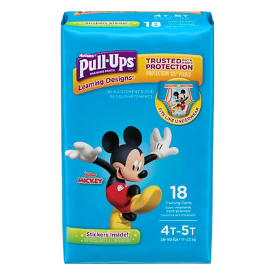 Pull Ups - Pull Ups, Training Pants, Disney Junior Mickey, 4T-5T (38-50  lbs) (18 count), Shop