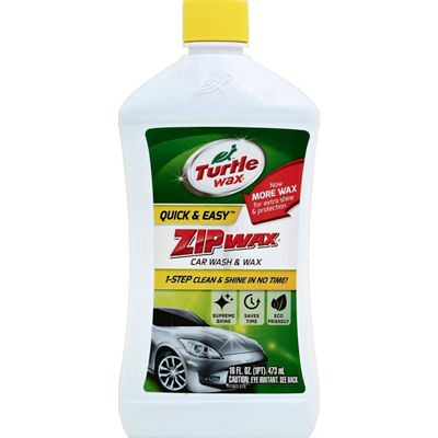 Turtle Wax - Turtle Wax Zip Wax Car Wash & Wax 16 Ounces (16