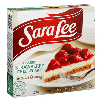 Sara Lee - Sara Lee, Cheesecake, Strawberry, Classic (19 oz), Shop