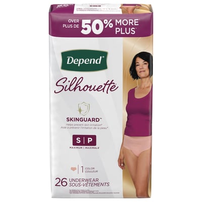 The Outlet - Why pay more??! Depend Silhouette underwear