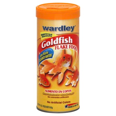 detailswardley fish food and accessories Wardley - Wardley Flake Food, Goldfish (3 oz) | Shop