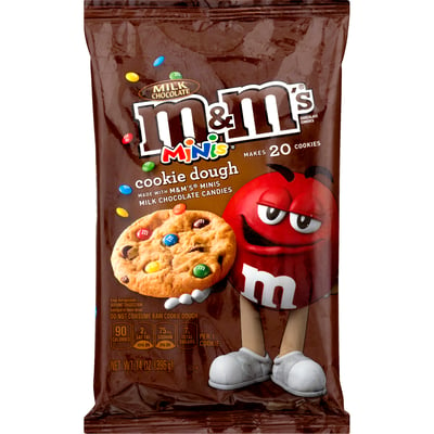 M&M'S® Minis Chocolate Candies Chocolate Chip Cookie Dough 14 oz.