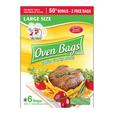 SE Grocers Large Oven Bags (5 count)
