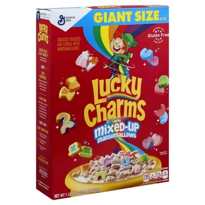 The New Lucky Charms Clusters Cereal Is Filled With Even More Marshmallow  Than Usual