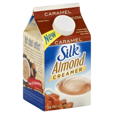 Silk - Silk Almond Creamer, Caramel (1 pt), Shop