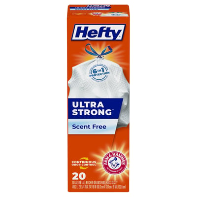 Hefty Ultra Strong Tall Kitchen & Trash Bags, 30 gal - Pay Less