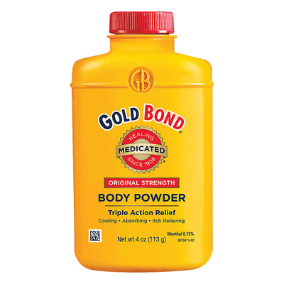 Gold Bond Body Powder, Original Strength, Medicated - 4 oz