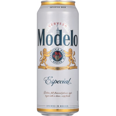 Modelo - Modelo Especial Beer, Can, 24 Ounces (24 ounces) | Winn-Dixie  delivery - available in as little as two hours
