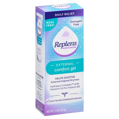 Replens - Replens, Comfort Gel, External, Daily Relief (1.5 oz), Shop