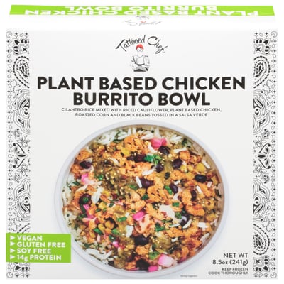 Chicken Bros. Plant - Stater | Tattooed Delivery Pickup Bowl, & (8.5 Burrito Based oz) Chef, Shop Grocery Markets Chef Tattooed |