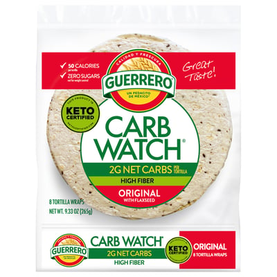 Guerrero - Guerrero, Carb Watch - Original with Flaxseed Tortilla