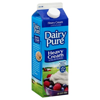 heavy cream milk