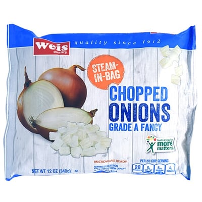 Weis Quality - Weis Quality Onion Steamed Chopped (12 ounces), Shop