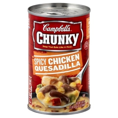 Campbell's - Campbells, Soup, Spicy Chicken Quesadilla (18.8 ounces ...