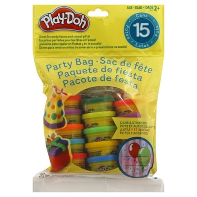 A bucket, Play-Doh and some shapes and you have a great and inexpensive  party favor