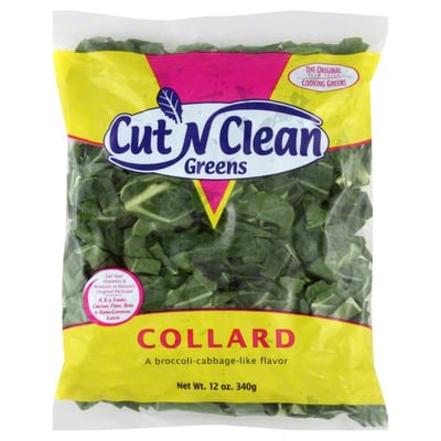 Cut Clean Greens Cooking Greens, Collard