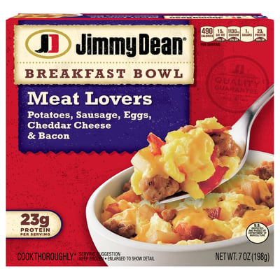 Jimmy Dean - Jimmy Dean, Breakfast Bowl, Meat Lovers (7 oz) | Shop ...