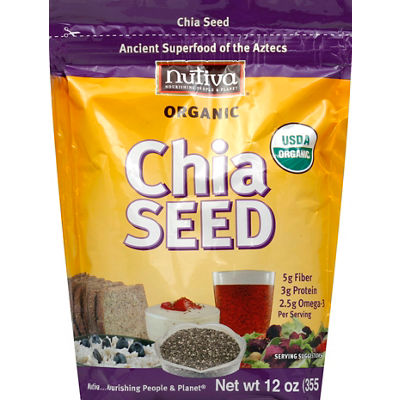 Nutiva - Nutiva Organic Chia Seeds 12 Ounces (12 ounces) | Shop