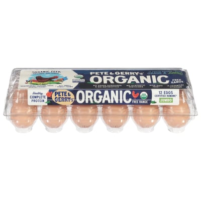 Pete and Gerry's - Pete and Gerry's, Eggs, Organic, Brown, Free Range ...