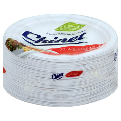 Chinet 10 Eco-Friendly White Fiber Plates, 165 ct. FREE SHIPPING