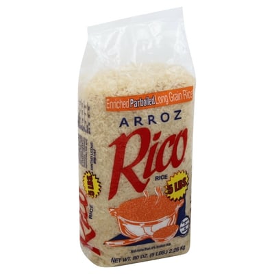 Rico - Rico, Arroz oz) Rice, - Enriched, | Parboiled, Markets (80 | Shop Long Weis Grain