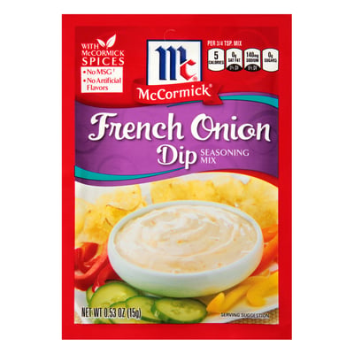 McCormick - McCormick, French Onion Dip Seasoning Mix (0.53 oz) | Shop |  Weis Markets