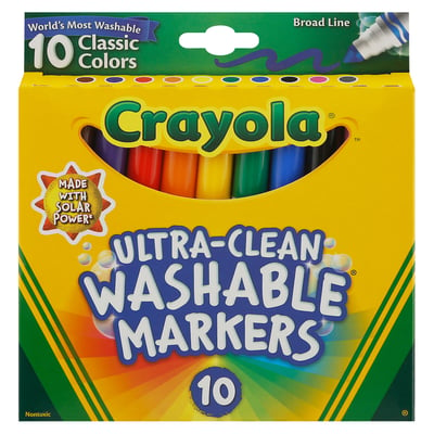 Crayola - Crayola Supertips Washable Markers 20 Count  Winn-Dixie delivery  - available in as little as two hours