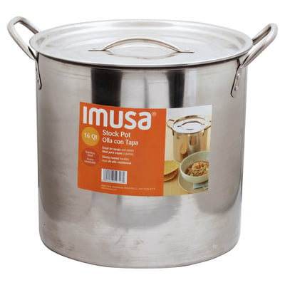 Imusa - Imusa, Stock Pot, 16 Quart, Shop