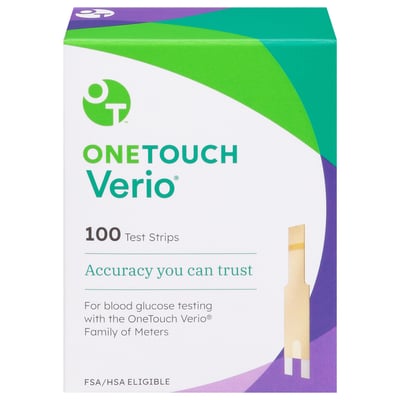 OneTouch Verio® test strips  OneTouch® Professional Support