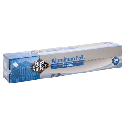 First Street 18 inch Aluminum Foil (750 sq ft)  Online grocery shopping &  Delivery - Smart and Final