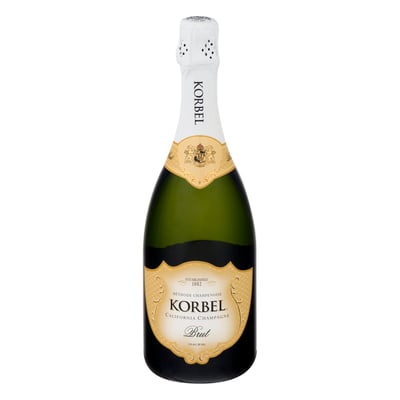 Korbel Brut Champagne Empty Bottle From Dodgers Clinching 2013 Western Division 