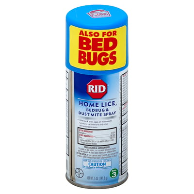 Rid Home Lice Bedbug Dust Mite Spray Step 3 5 Oz Weis Markets