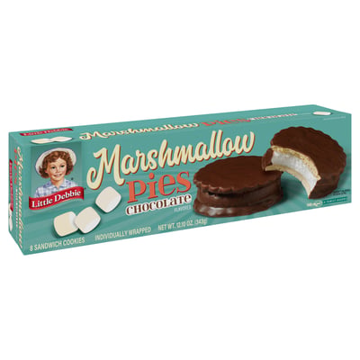 Little Debbie - Little Debbie Chocolate Marshmallow Pies Cookies 8 ...