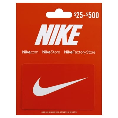 Nike - Nike Gift Card, $25-$500 | Shop | Weis Markets