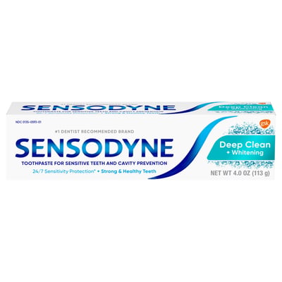 Sensodyne - Sensodyne, Toothpaste, Deep Clean + Whitening (4 oz) | Shop |  Weis Markets
