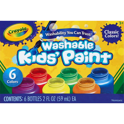Crayola Washable Paint Pour Art Set Review 