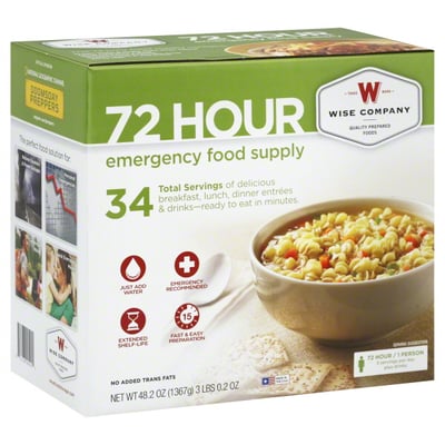 1 Month Emergency Food Supply Kit