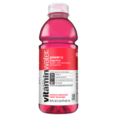 Vitaminwater Vitaminwater Dragonfruit Flavored Water Oz Online Grocery Shopping Delivery Smart And Final