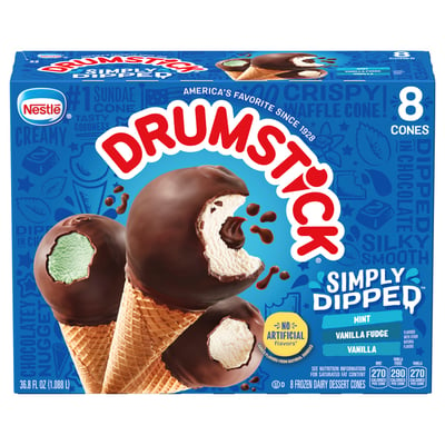 Drumstick Frozen Dairy Dessert Cones