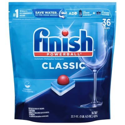 Finish Powerball Dishwasher Detergent - Classic 84 ct.