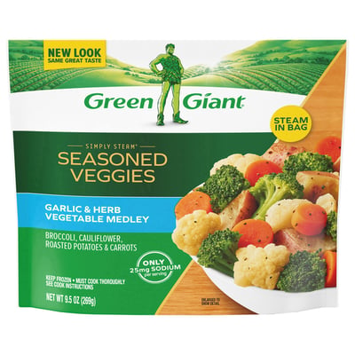 Green Giant - Green Giant, Simply Steam - Garlic & Herb Vegetable