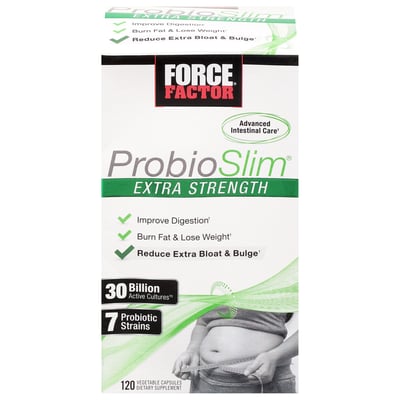 Force Factor - Force Factor, Probio Slim, Extra Strength, Vegetable  Capsules (120 count), Shop