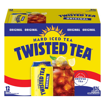 Twisted Tea - Twisted Tea Original Hard Iced Tea, 12 Ounce Can, 12