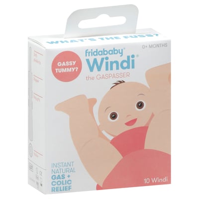 Gass & Colic Reliever for Babies Fridababy Windi The Gaspasser 0+ Months 10  unit – Tacos Y Mas