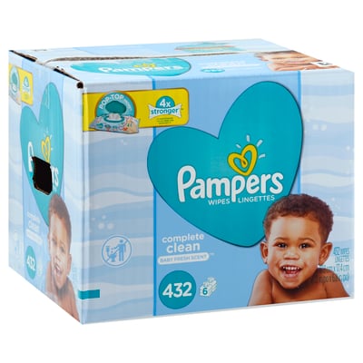 Edelsteen familie verschijnen Pampers - Pampers, Wipes, Baby Fresh Scent (432 count) | Shop | Weis Markets