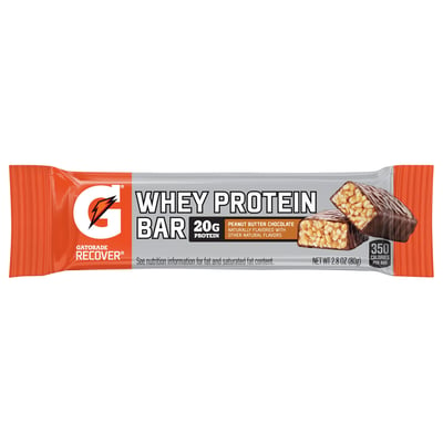 Gatorade - Gatorade, Recover - Whey Protein Bar, Peanut Butter Chocolate  ( oz) | Shop | Brookshire's Food & Pharmacy