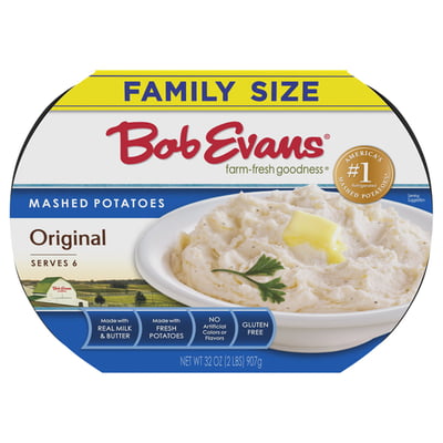 Bob Evans - Bob Evans, Mashed Potatoes, Original, Family Size (32 oz), Shop